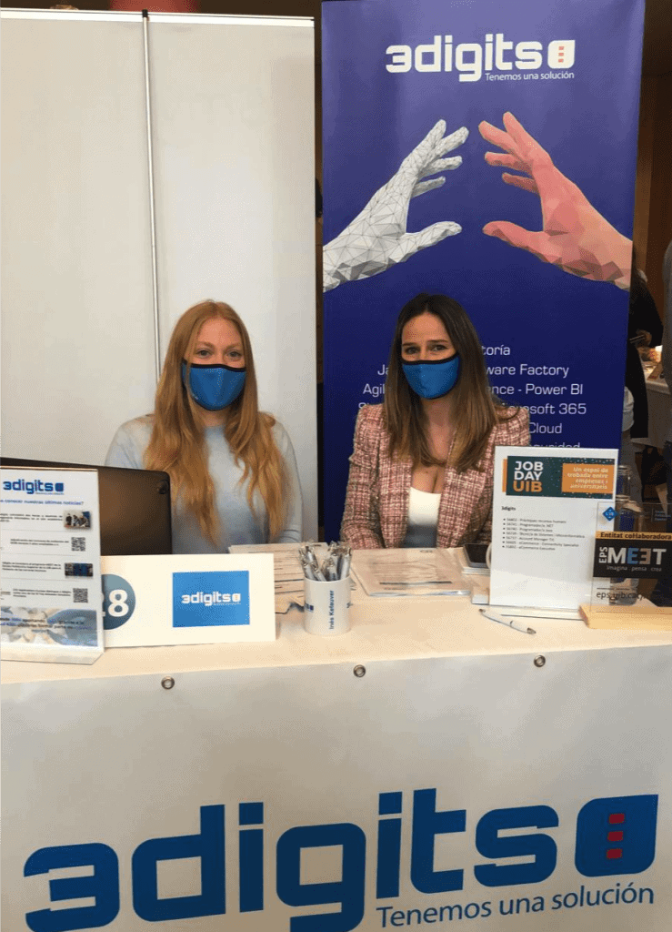 3digits en Job Day 2022 de la UIB