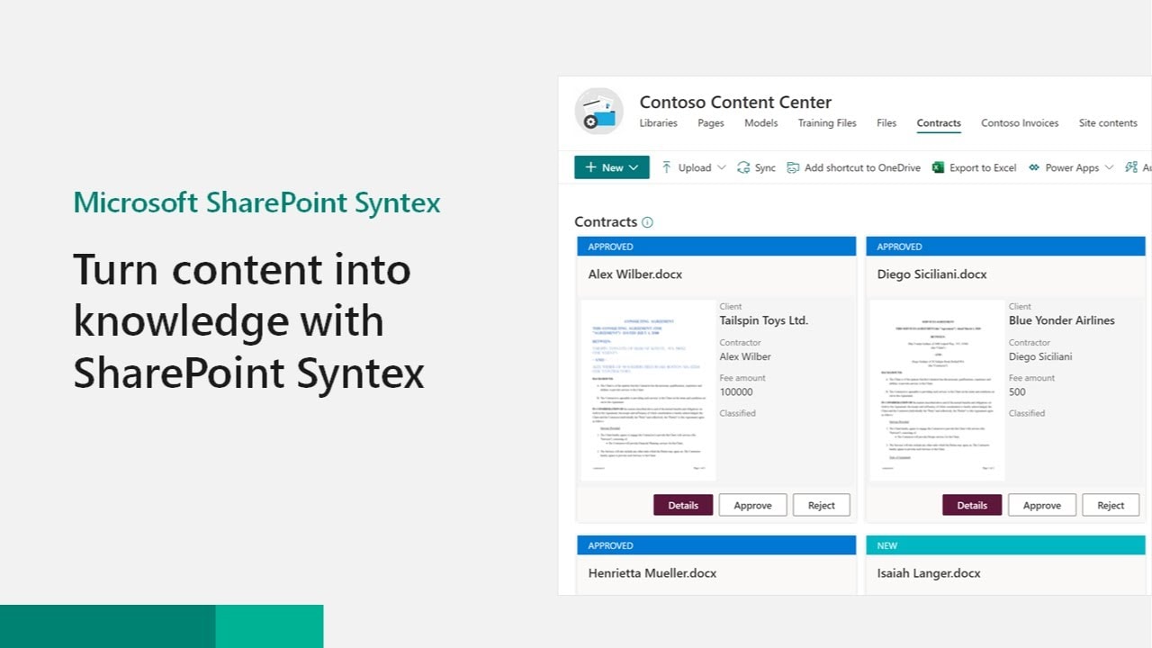 Microsoft Syntex Microsoft Syntex