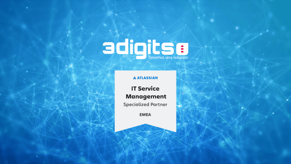 3digits consigue la especialización en ITSM de Atlassian