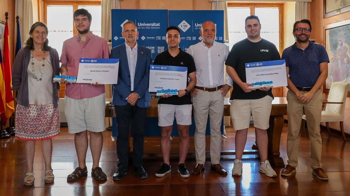 Premios 3digits en Ingeniería Informática de la UIB
