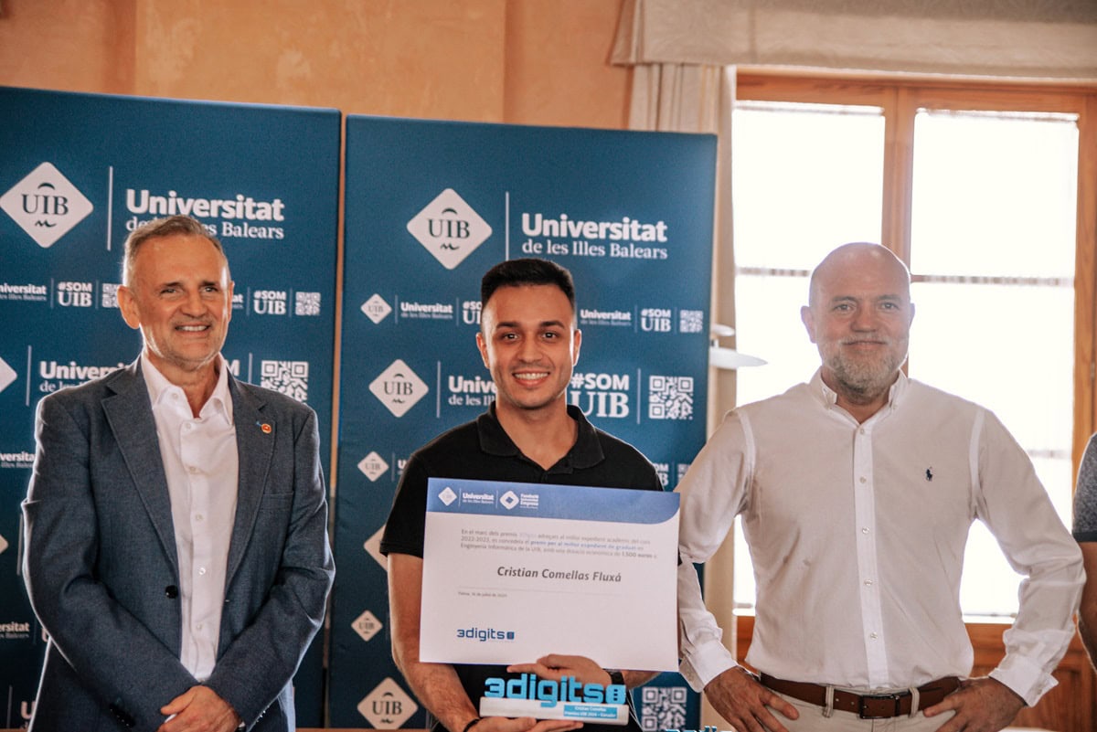 Premios 3digits en Ingeniería Informática de la UIB