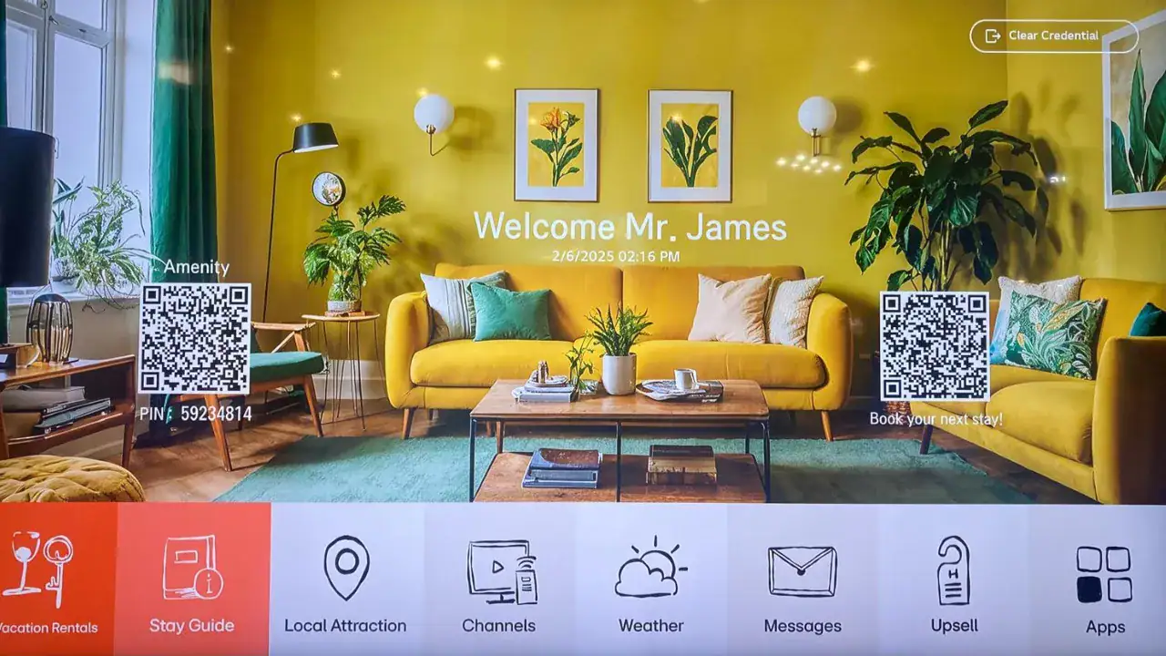 Hospitality TV 3digits ISE 2025