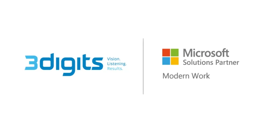 3digits se convierte en Solutions Partner – Modern Work de Microsoft