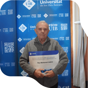 El abuelo de Pau Montserrat recogió el premio 3digits.