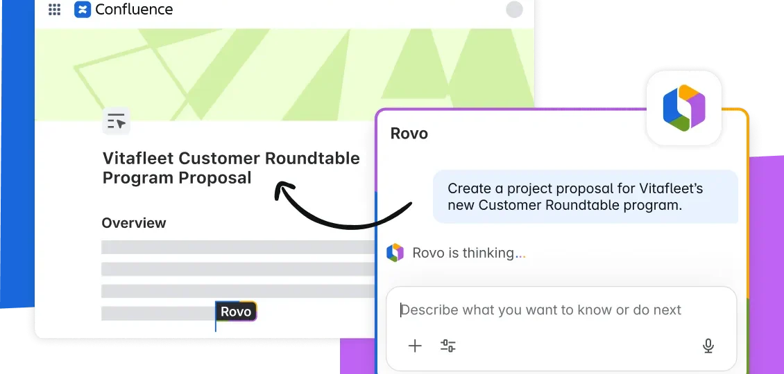 Rovo y la nueva era de la creación de contenido en Confluence
