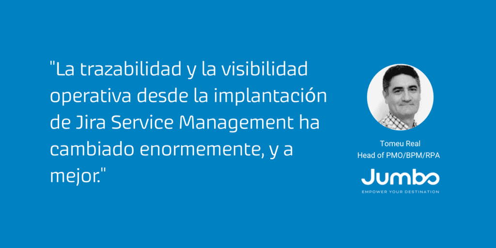 Caso de éxito Jumbo: Entrevista con Tomeu Real, Head of PMO/BPM/RPA