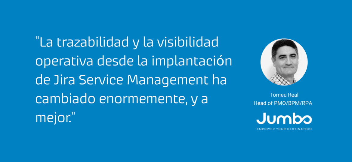 Caso de éxito Jumbo: Entrevista con Tomeu Real, Head of PMO/BPM/RPA