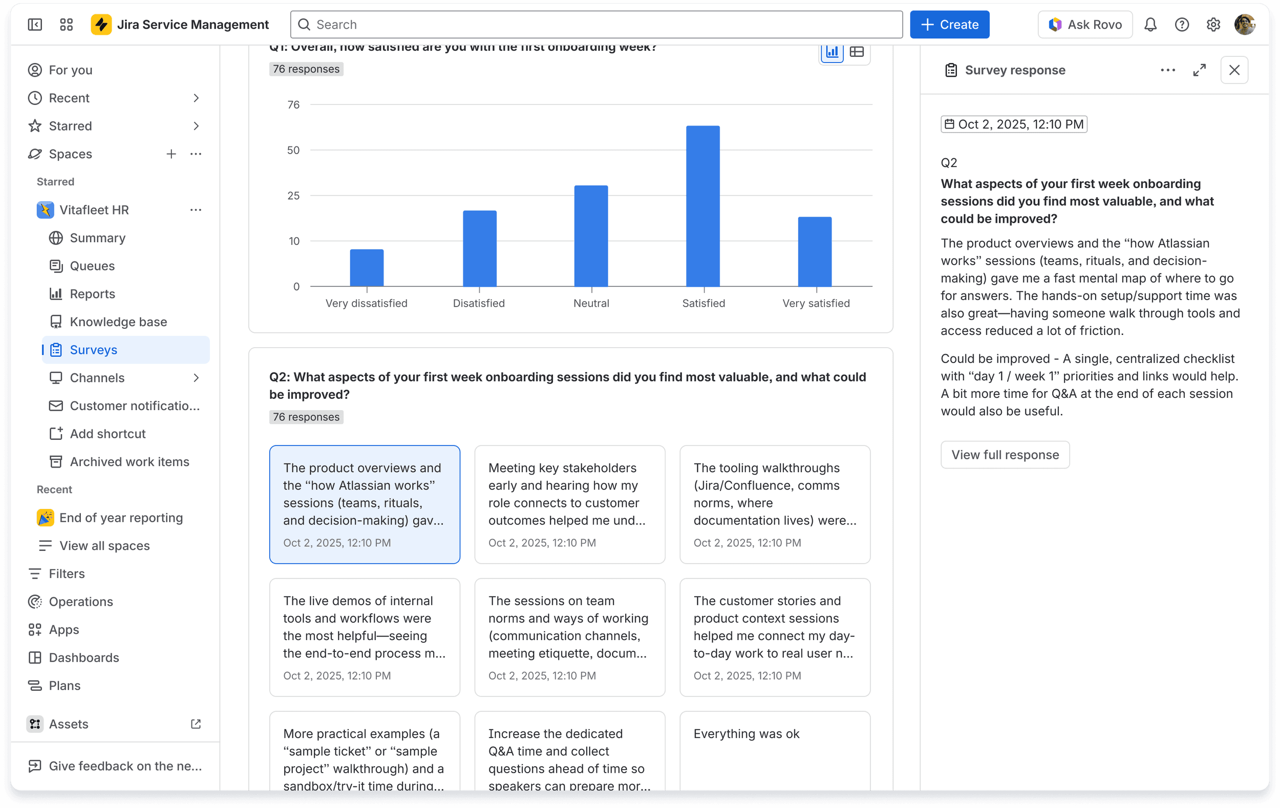 Las encuestas nativas en Jira Service Management: del feedback a la mejora continua del servicio