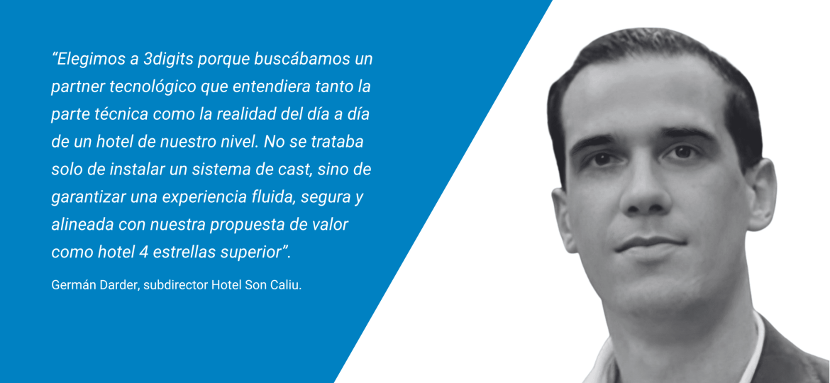 Confort, lujo y tecnología Son Caliu apuesta por 3digits para elevar la experiencia