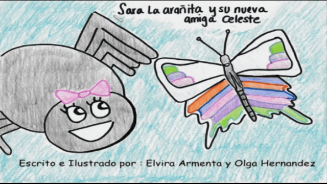 Sara The Spider And Her New Friend Celeste