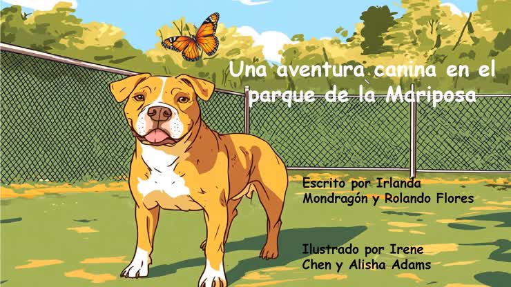 Una aventura canina en el parque de la mariposa