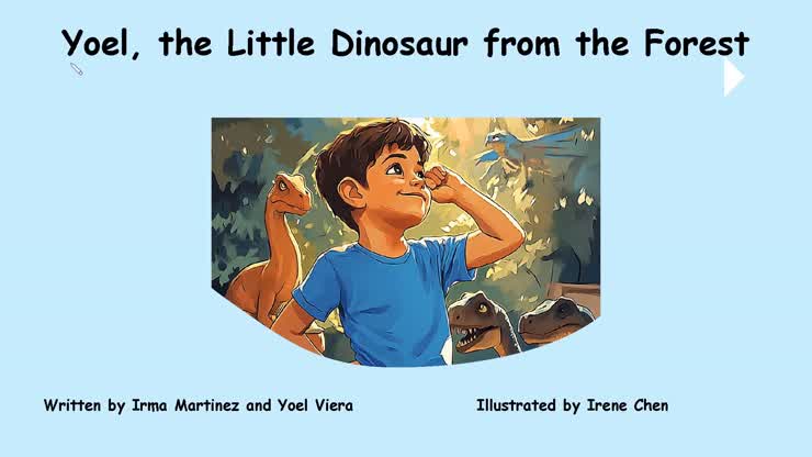 Yoel the Little Dinosaur from the Forest