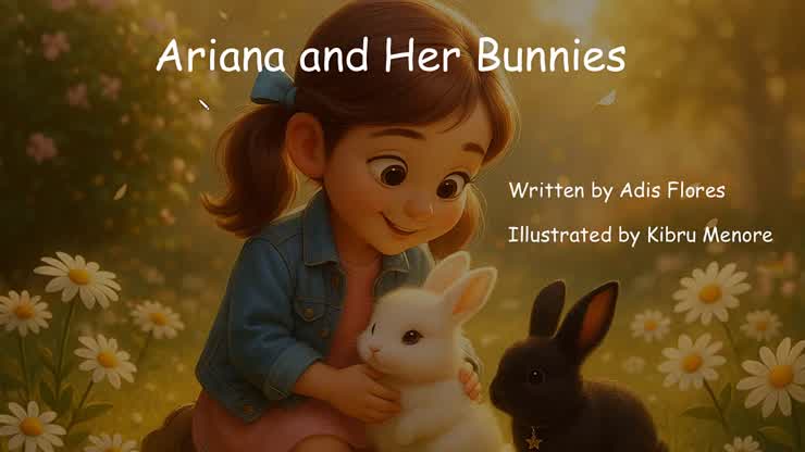 Ariana and Her Bunnies