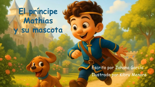 El príncipe Mathias y su mascota