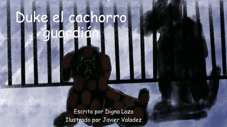 Duke el cachorro guardián