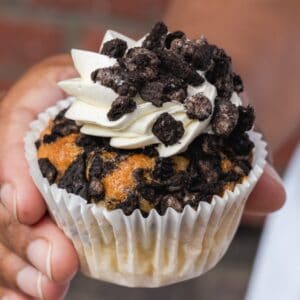 Cookie surprise cupcake - Oreo