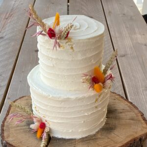 Vegan & glutenvrije bruiloft taart - last minute