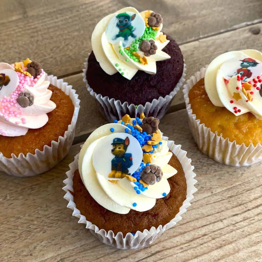 Paw patrol cupcakes