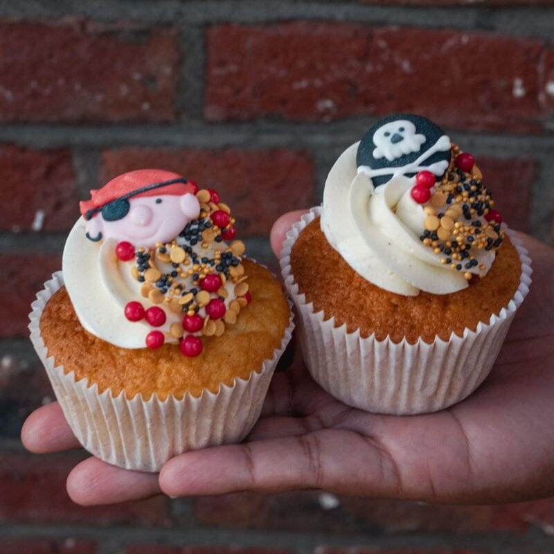 Piraten cupcakes