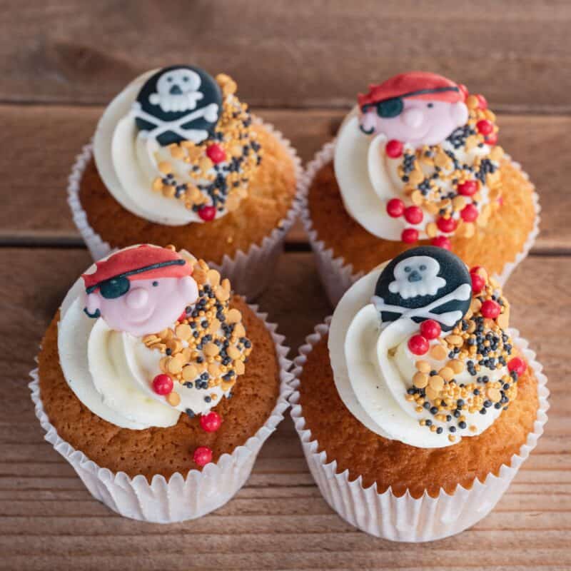 Piraten cupcakes - Afbeelding 2