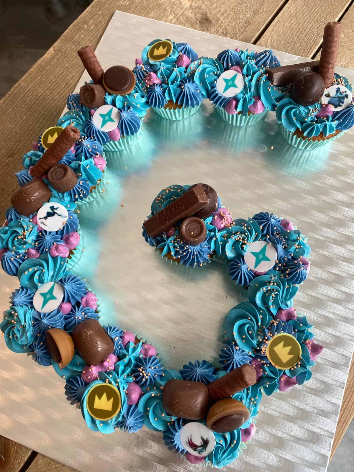 Cijfer- of lettertaart op maat - Afbeelding 24