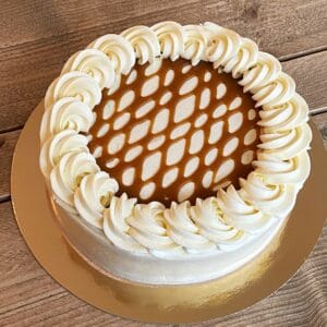Salted Caramal cake, Salted karamel taart, online taart bestellen, taart bezorgen amsterdam
