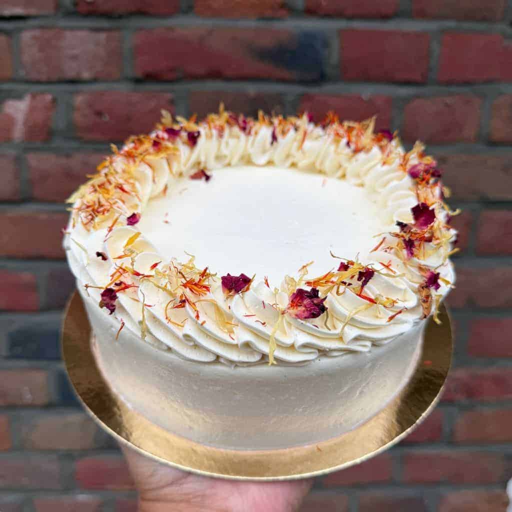Zomerverjaardag lemon berry cake