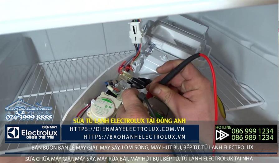 Sửa tủ lạnh Electrolux tại Đông Anh