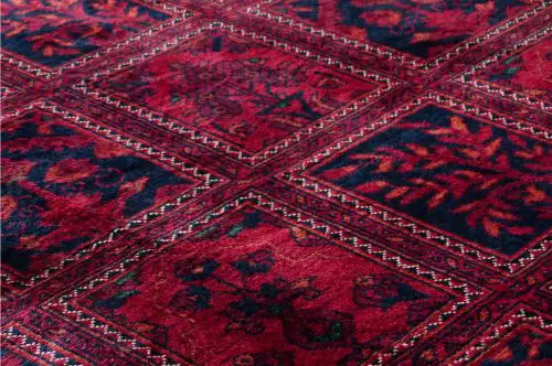red carpet Photo of a patterned red carpet in excellent condition