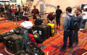 Clearing Customs with film equipment in India