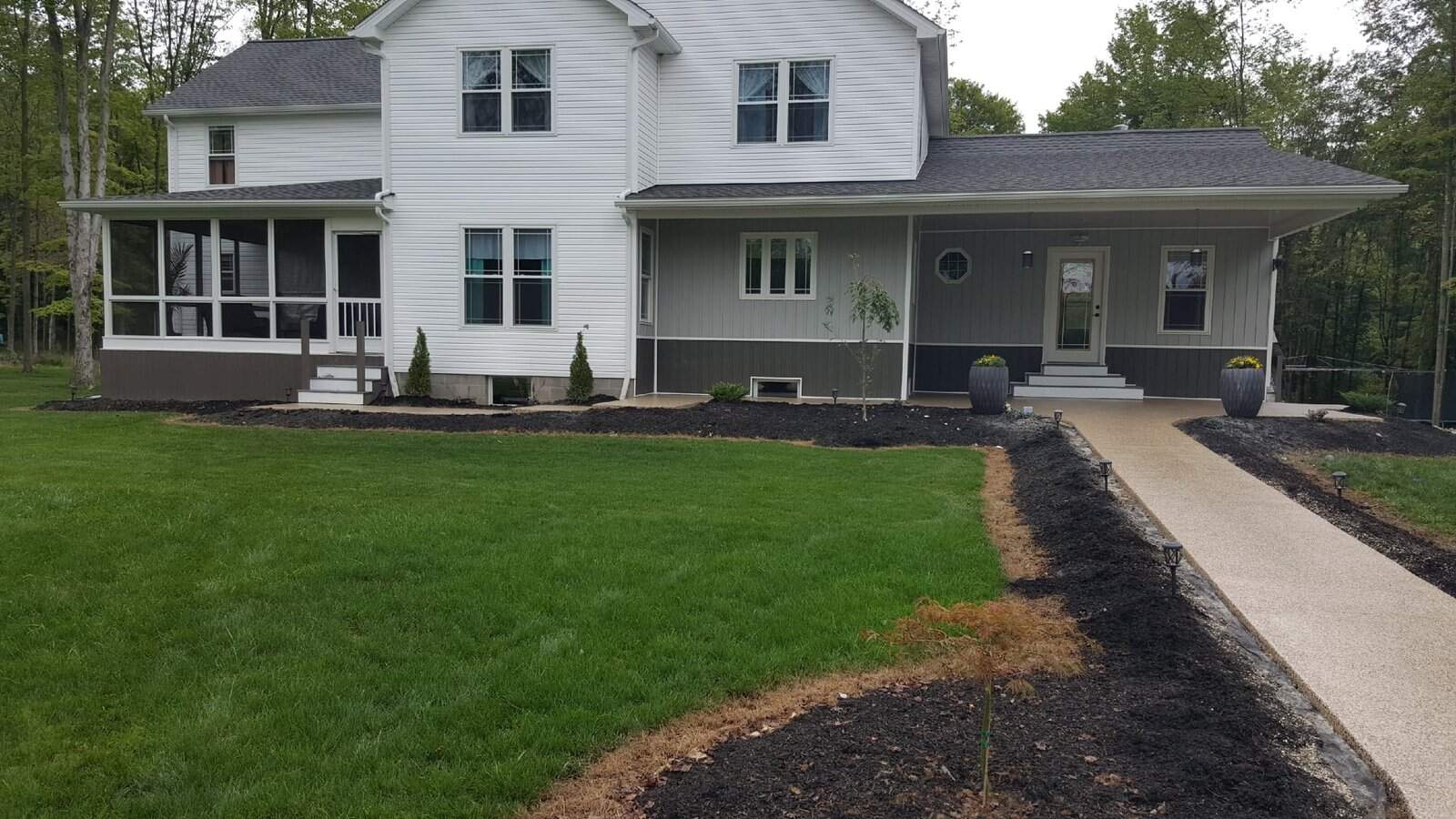 J&P Coatings can help improve your home’s comfort and look with quality flooring for spaces like screened-in porches and basements. Alt text: J&P Coatings offers flooring services to improve home comfort and style.