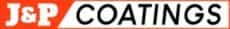 The J&P Coatings logo shows a professional and reliable flooring contractor known for quality concrete patio coatings.