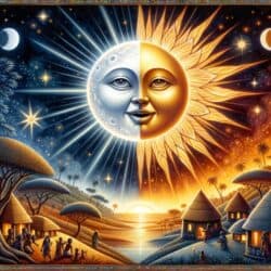 sun and moon