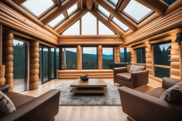 Transform Your Log Cabin with Contemporary Interior Design