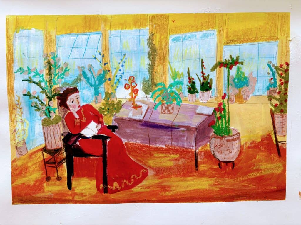 Frances Hodgson Burnett reading mardatha