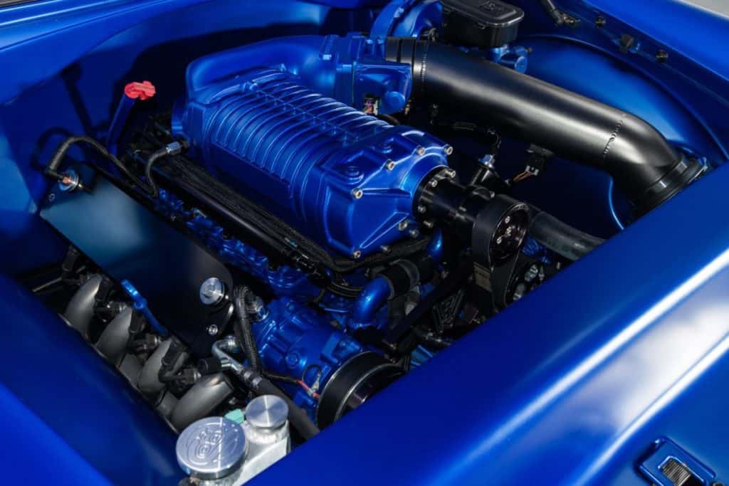 Gorgeous 1955 Chevrolet Nomad Restomod has a LS4 engine in it