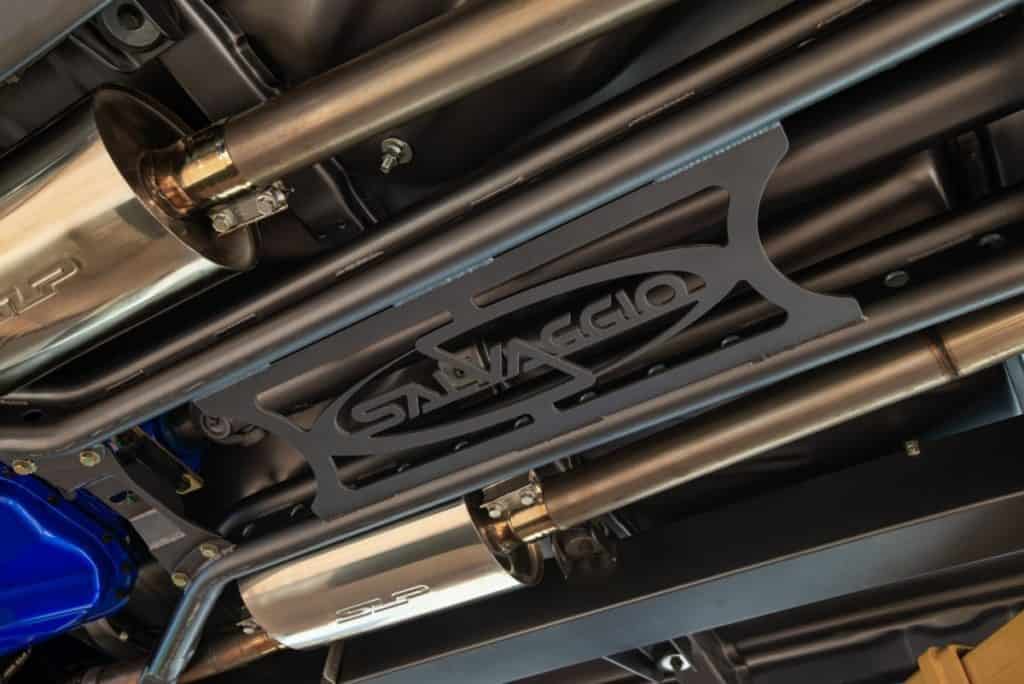 underside of the Gorgeous 1955 Chevrolet Nomad Restomod