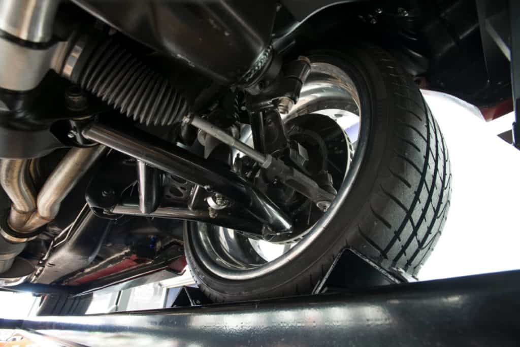 The Ultimate 1967 Chevy Camaro Restomod underside is clean