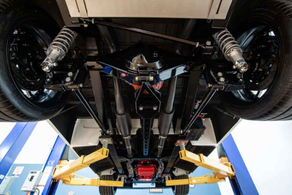 1968 Chevrolet C10 Restomod underside