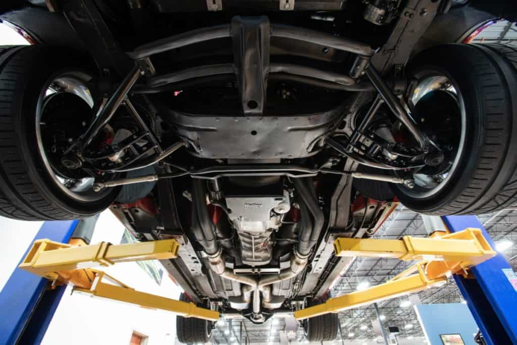 underside of the 1969 Chevrolet Camaro Restomod