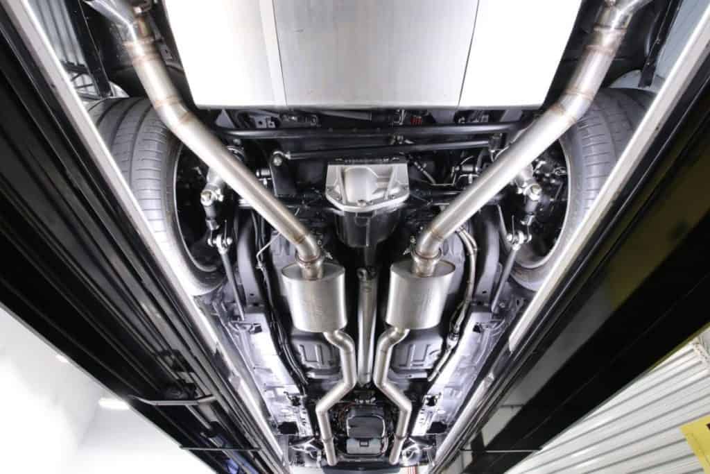 underside of the 1978 PONTIAC FIREBIRD TRANS AM RESTOMOD