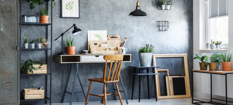 picture of a home office