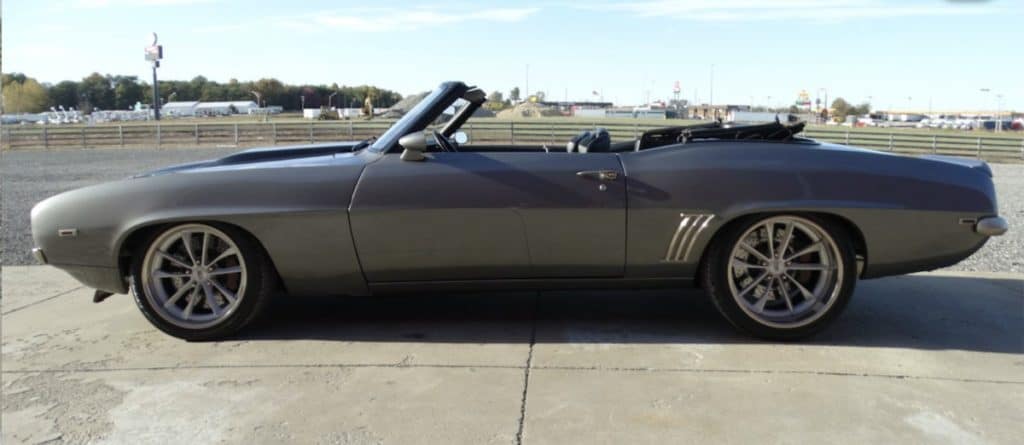 picture of a 1969 chevrolet camaro restomod