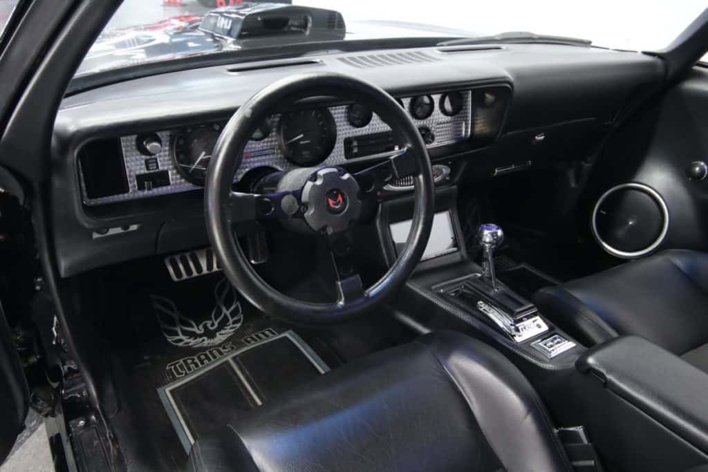 car audio installation in a restomod