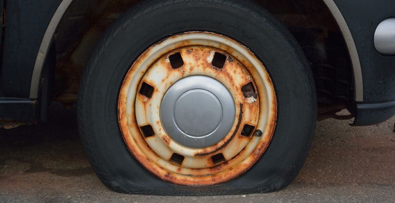 this is a picture of a tire illustrating the uniform warranty