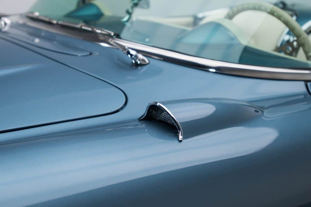 the appearance of this 1956 Chevrolet Corvette  Restomod is great