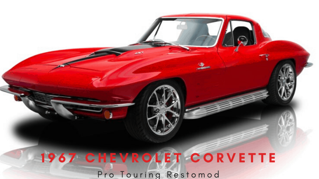 engine in the 1964 Chevrolet Corvette Stingray Pro Touring Restomod