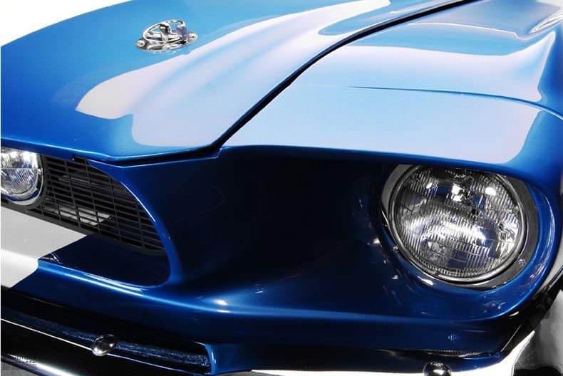 spoiler in the Supercharged Restomod 1967 Ford Mustang GT500