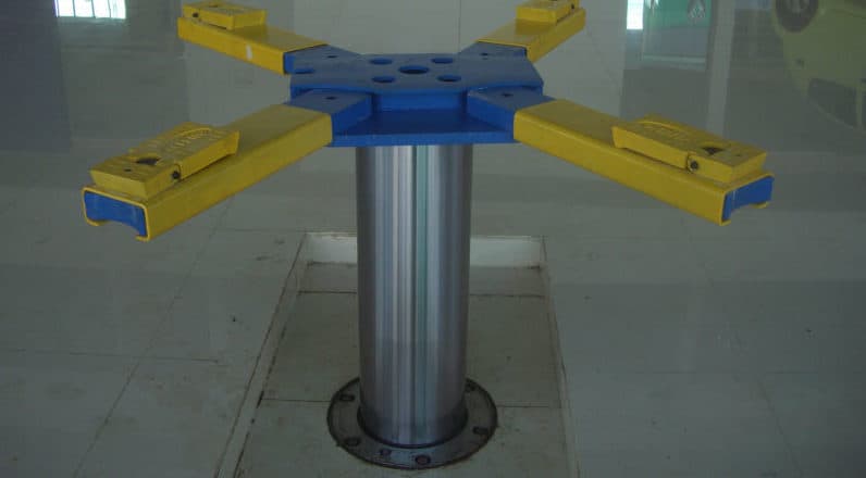 in ground Car lift for a classic car or restomod