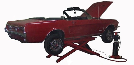 Scissor Car lift for a classic car or restomod